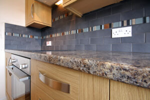 A Kitchen With Soapstone Countertops